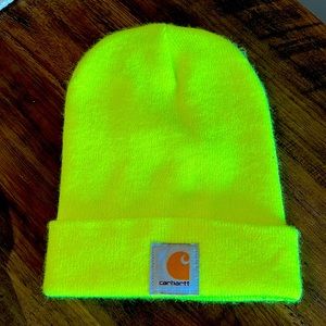 carhartt neon hat - never worn